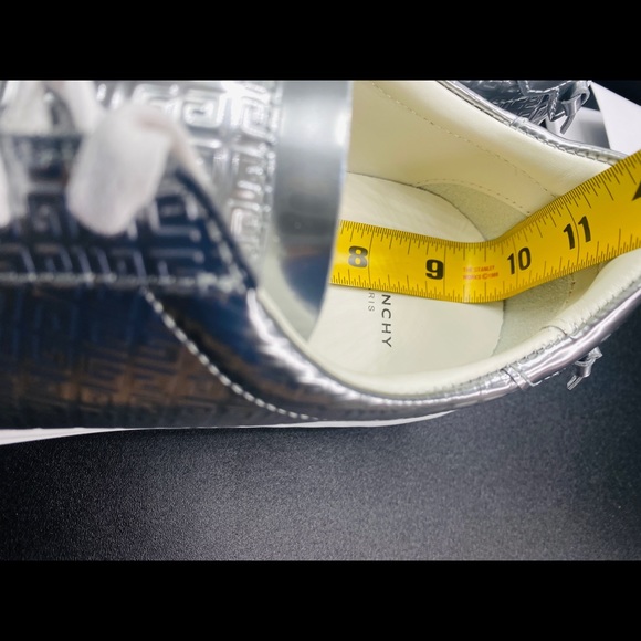 Authentic Women’s Urban Street Monogram Metallic Leather Sneakers SIZE 37 - Picture 8 of 9